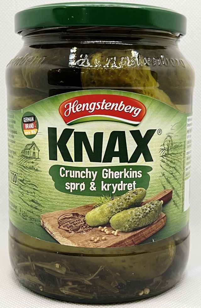 Augurken knapperig